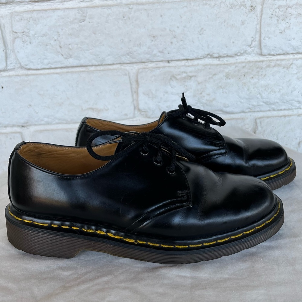 Men’s 6 Women’s 8 Dr. Marten’s 1461 Vintage Made in England Oxford Shoes Black - Picture 5 of 11